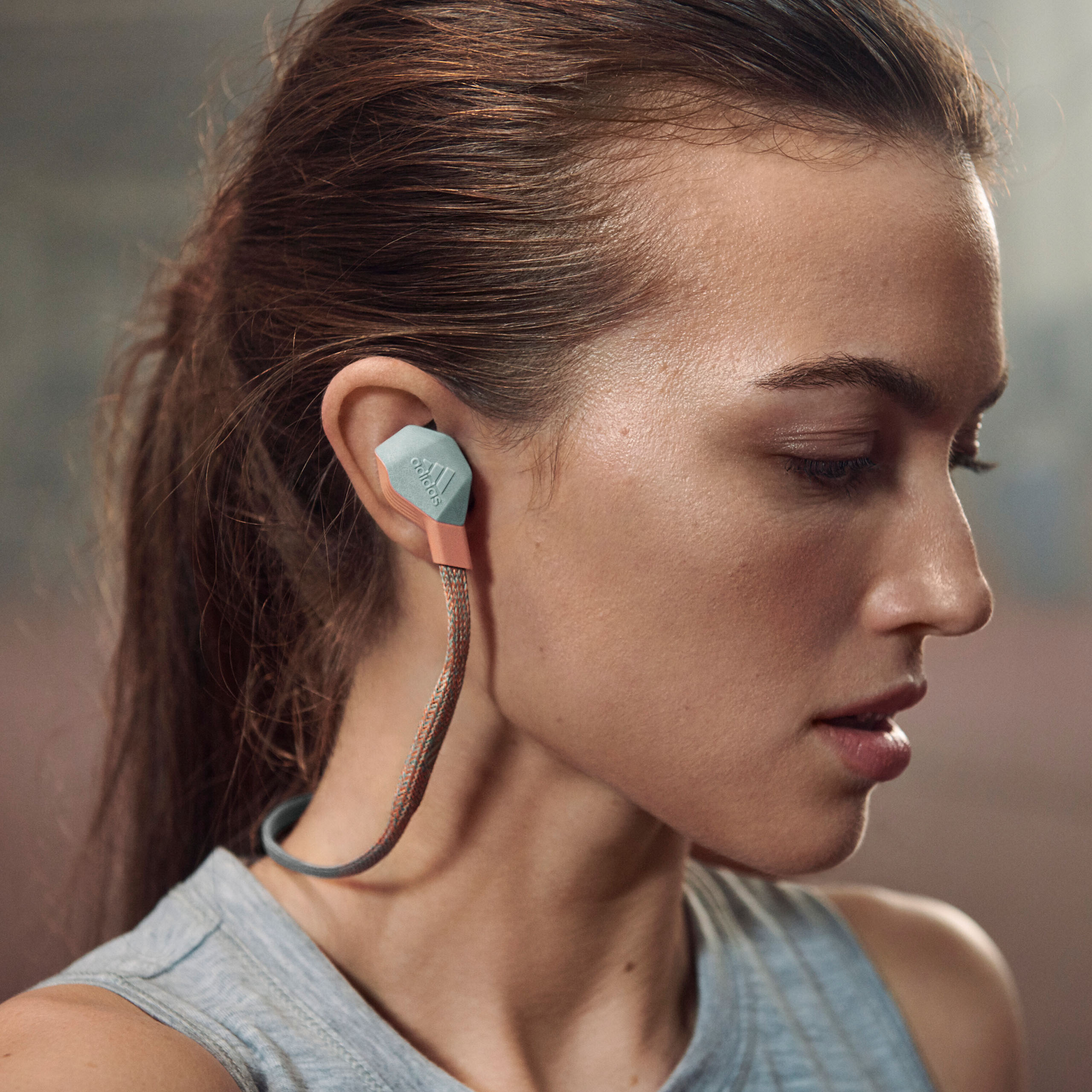 Signal coral sales adidas headphones
